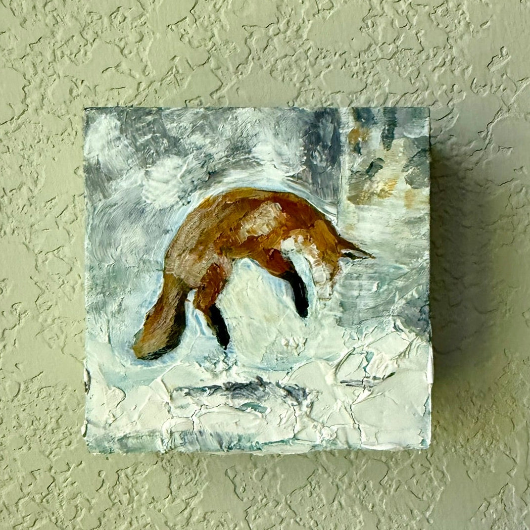 Mini Fox in the Snow